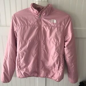 The North Face Teen Girls Pink Reversible Jacket